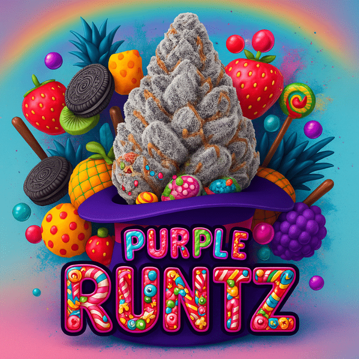 Purple Runtz wiet